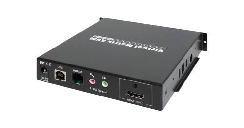 4K OSD schwitchable LAN Switching-Transmitter HDMI + USB 2.0 + Audio, UNICLASS HX-131TSK with OSD